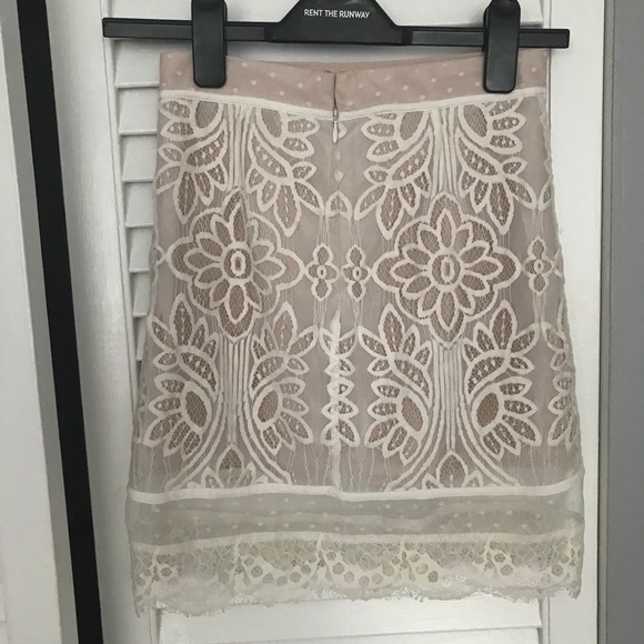 NWOT Lovers & Friends lace two piece skirt set - Picture 7 of 7